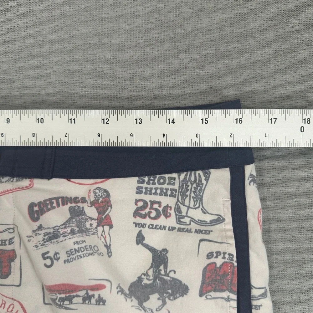 Sendero Provisions Shorts Mens 31 Spirit of the West Graphic Lined Swim Surf AOP